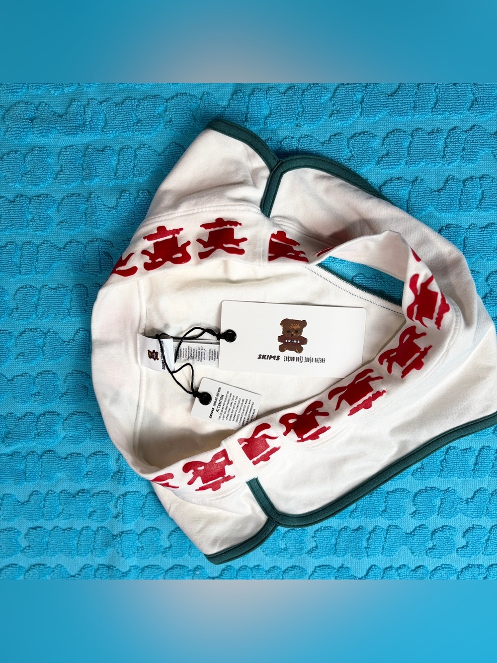 ๐ SKIMS x Cactus Plant Flea Market Cotton Jersey Micro Boy Short Unwrap Me ๐ - Picture 4 of 4